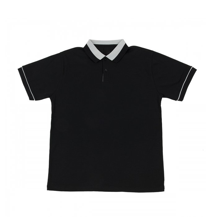 COTTON INTERLOCK POLO T-SHIRT