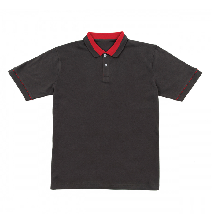 COTTON INTERLOCK POLO T-SHIRT