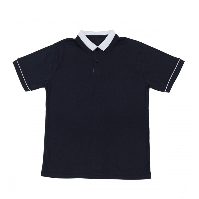 COTTON INTERLOCK POLO T-SHIRT