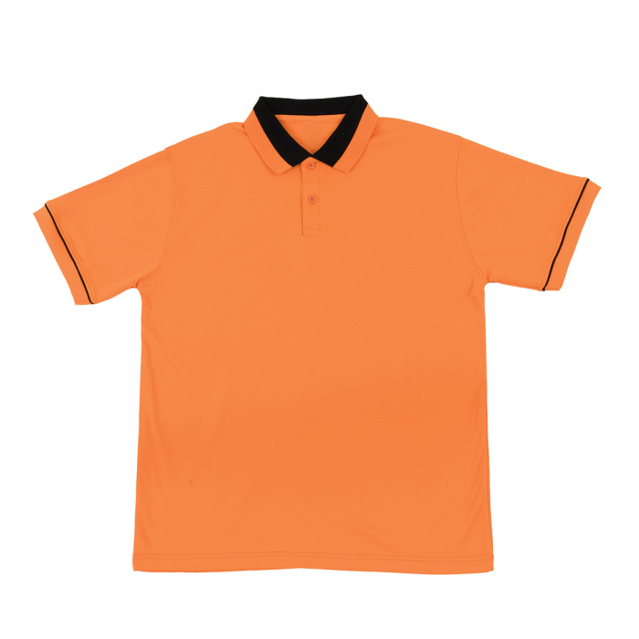 COTTON INTERLOCK POLO T-SHIRT