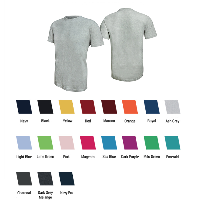 COTTON ROUND NECK T-SHIRT