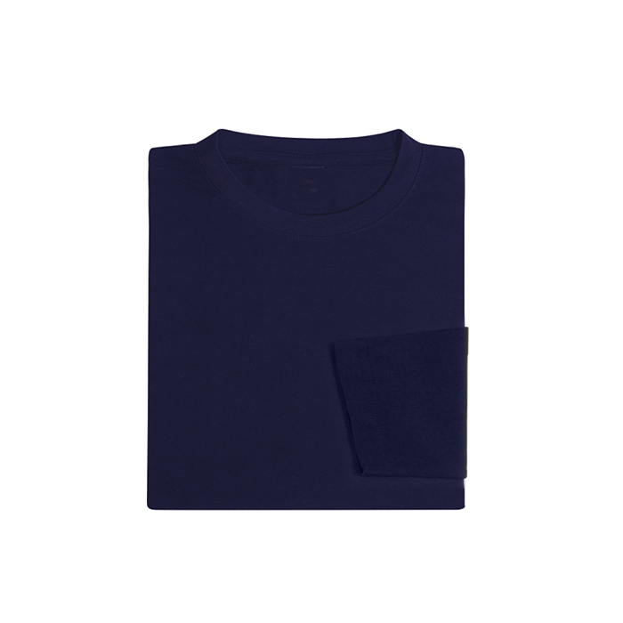 COTTON LONG SLEEVE ROUND NECK T-SHIRT