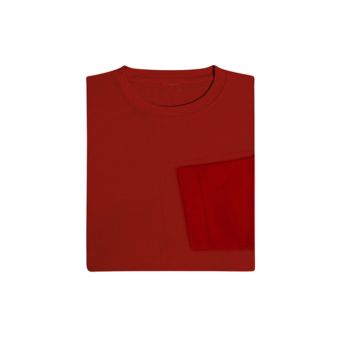 COTTON LONG SLEEVE ROUND NECK T-SHIRT