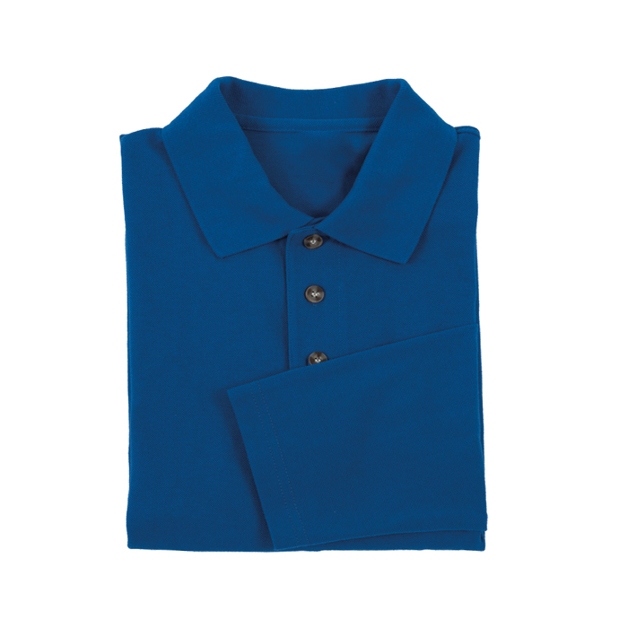 HONEYCOMB LONG SLEEVE POLO T-SHIRT