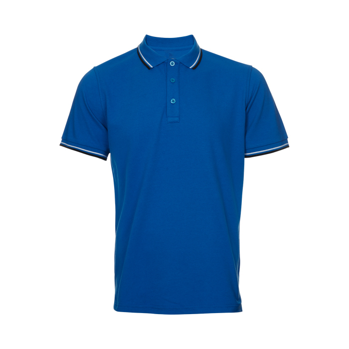 HONEYCOMB SHORT SLEEVE COLLAR POLO T-SHIRT