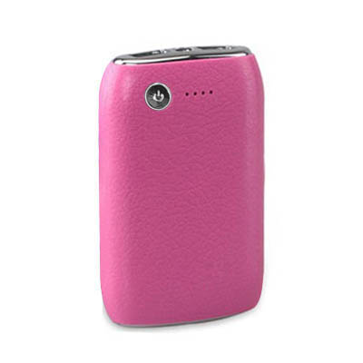 FAUX LEATHER CASED POWERBANK