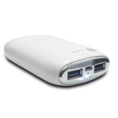 FAUX LEATHER CASED POWERBANK