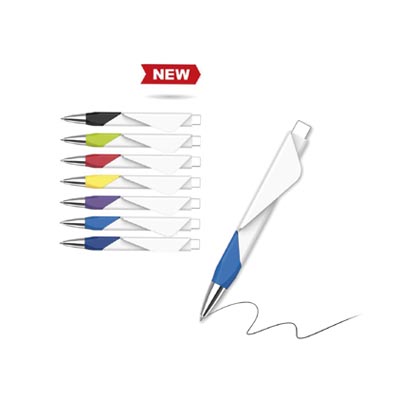 FLOD TECHY PLASTIC PEN IN DUAL COLOUR BODY