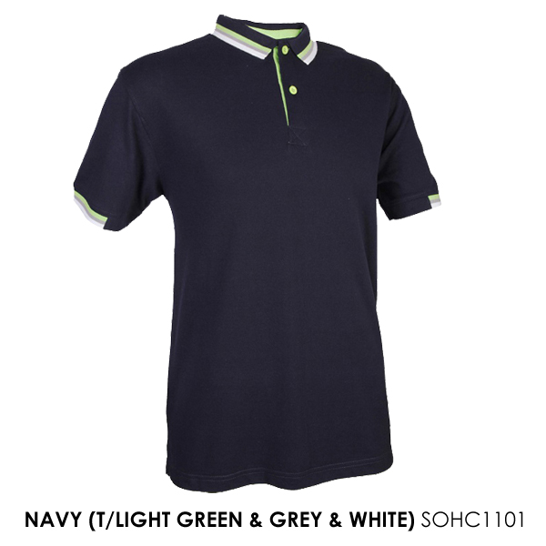 HONEYCOMB POLO TEE