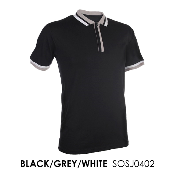 SINGLE JERSEY POLO TEE