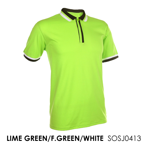 SINGLE JERSEY POLO TEE