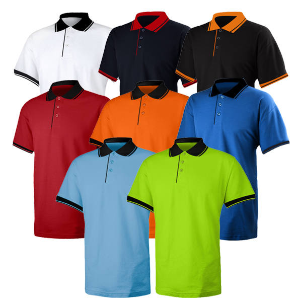 POLO TEE WITH TRIMMING
