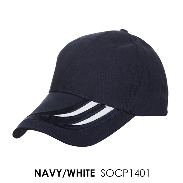 BASEBALL 6 PANEL COTTON BRUSH CAP