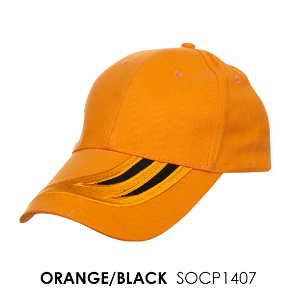 BASEBALL 6 PANEL COTTON BRUSH CAP