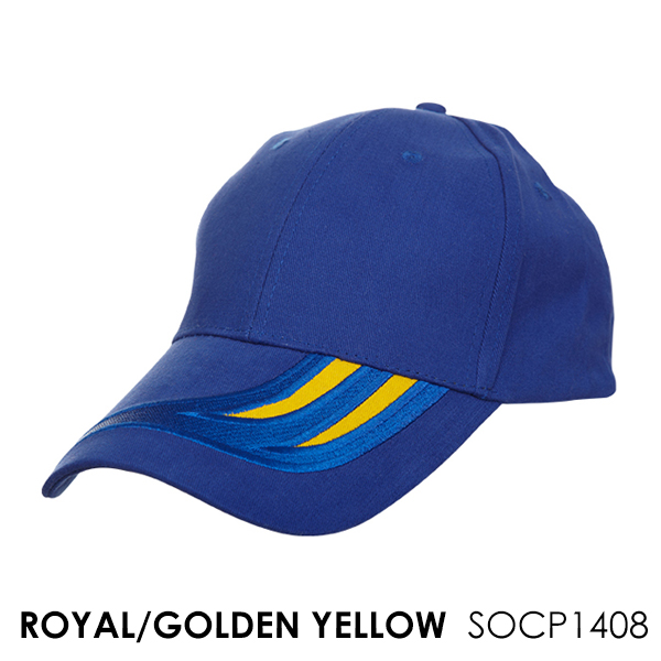 BASEBALL 6 PANEL COTTON BRUSH CAP