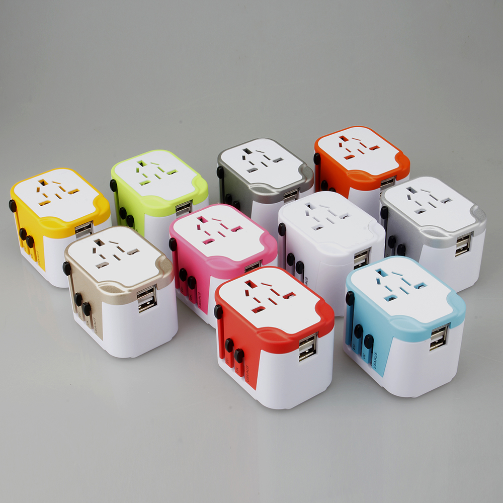 2 USB PORT TRAVEL ADAPTER