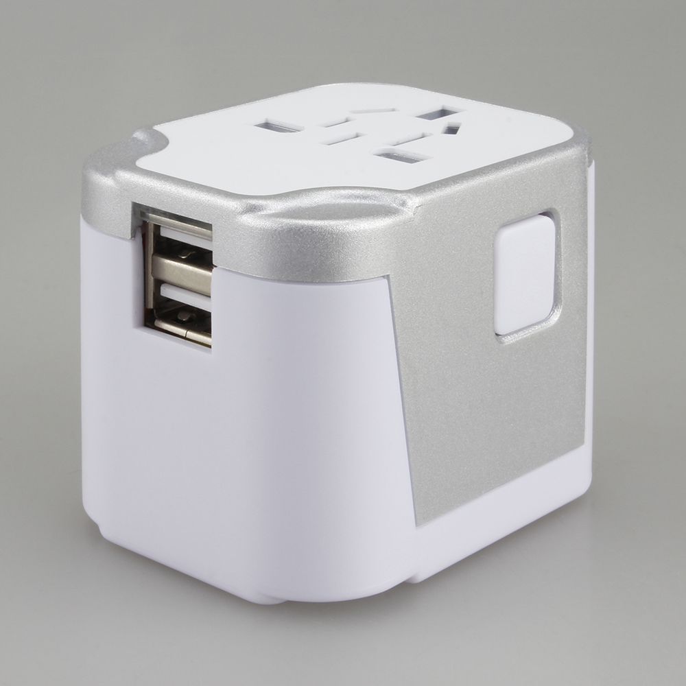 2 USB PORT TRAVEL ADAPTER