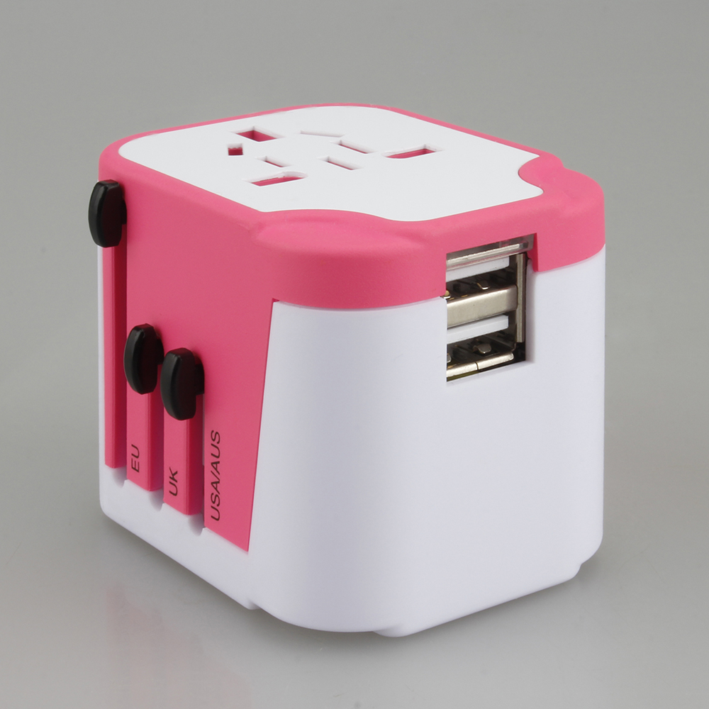 2 USB PORT TRAVEL ADAPTER