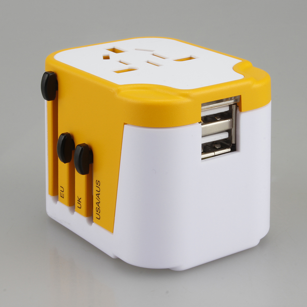 2 USB PORT TRAVEL ADAPTER