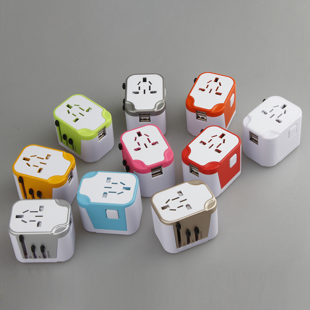 2 USB PORT TRAVEL ADAPTER