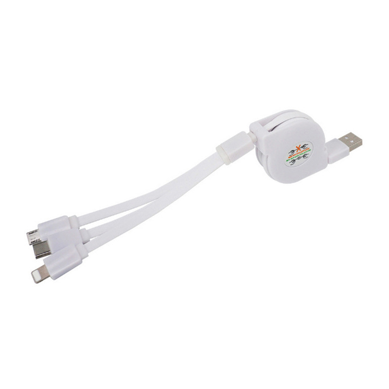 3 IN 1 RETRACTABLE CABLE WITH TYPE C