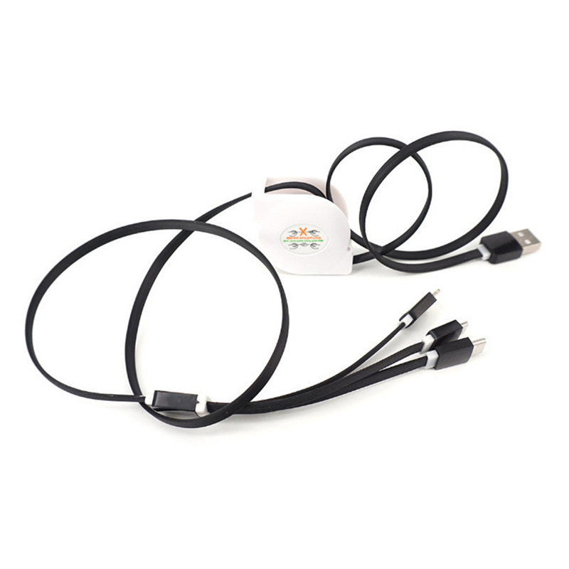 3 IN 1 RETRACTABLE CABLE WITH TYPE C