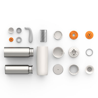 Waterlogo Cloud Thermal Bottle
