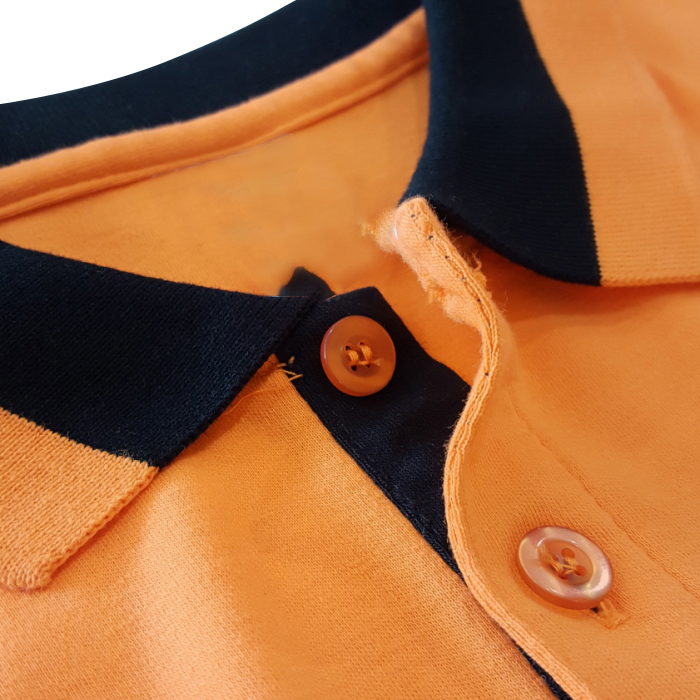 COTTON INTERLOCK POLO T-SHIRT