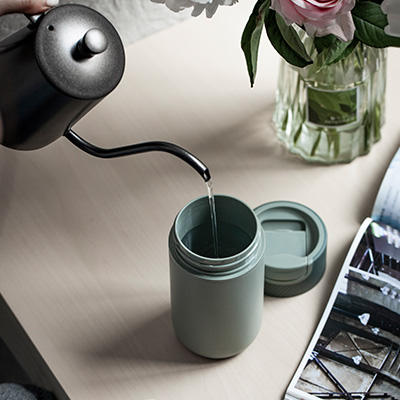 Waterlogo Zebra Café Suction Mug