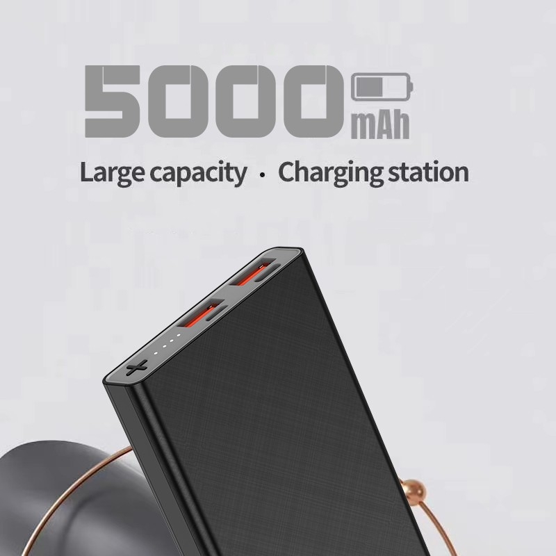 FAST CHARGE POWERBANK-5000mAh-2.1A